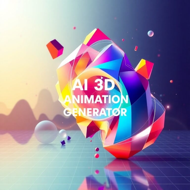 3d Animation Generator