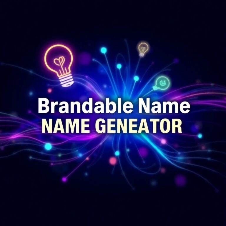 Brandable Name Generator