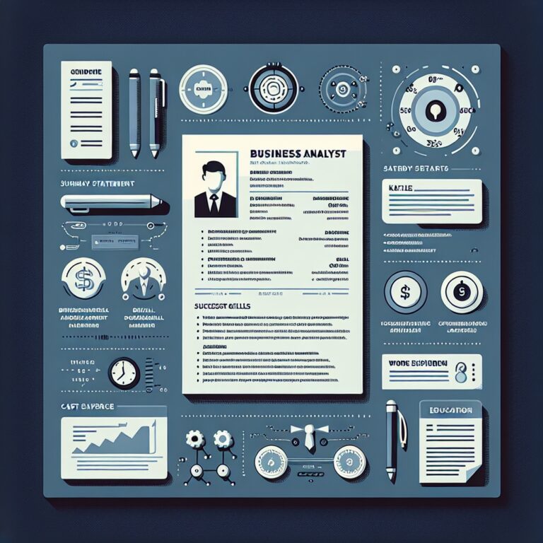 Business Analyst Resume Generator
