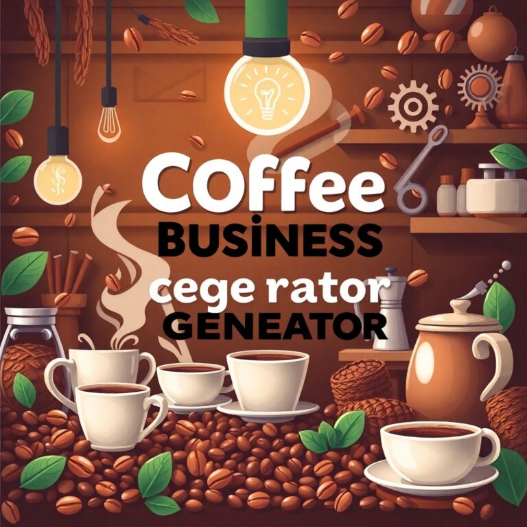 Coffee Business Name Generator