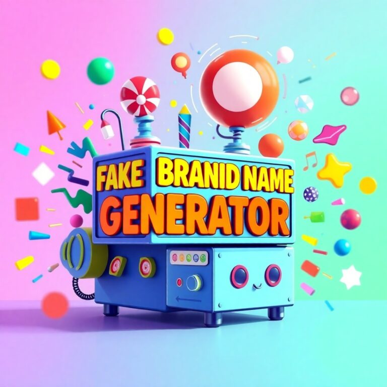 Fake Brand Name Generator