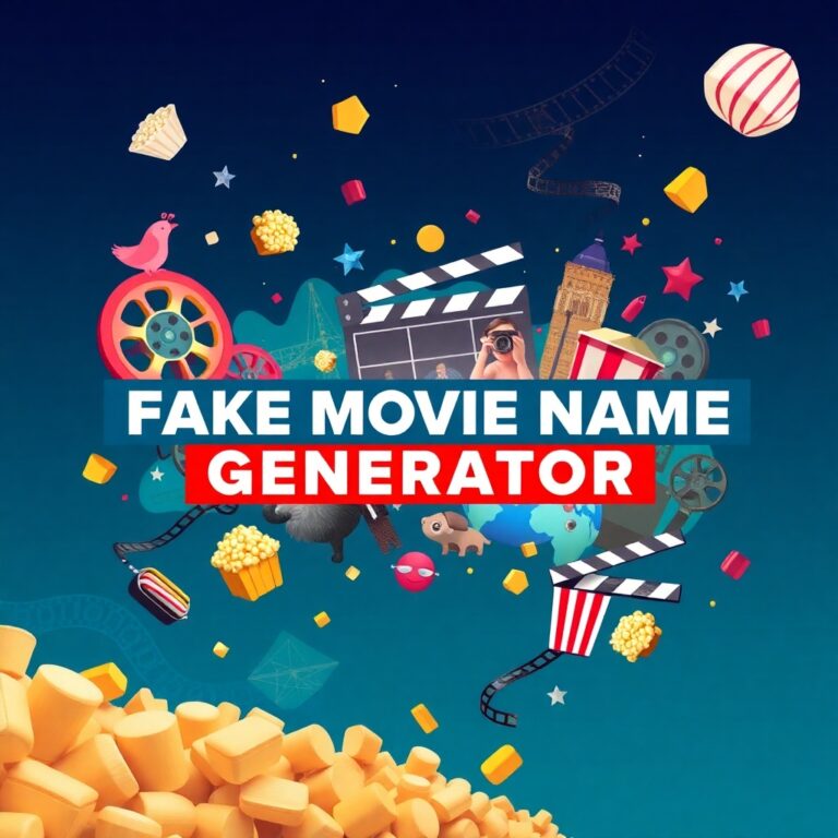 Fake Movie Name Generator