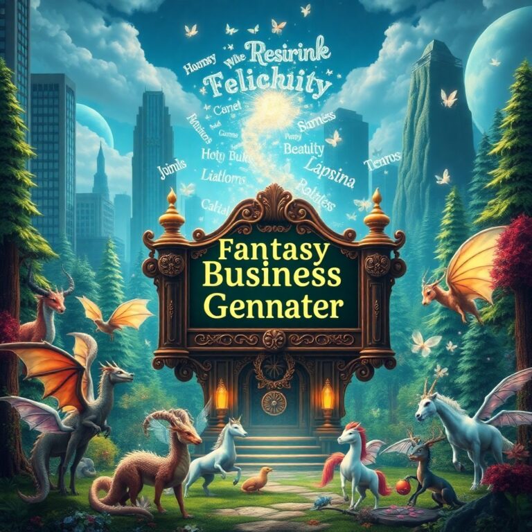 Fantasy Business Name Generator