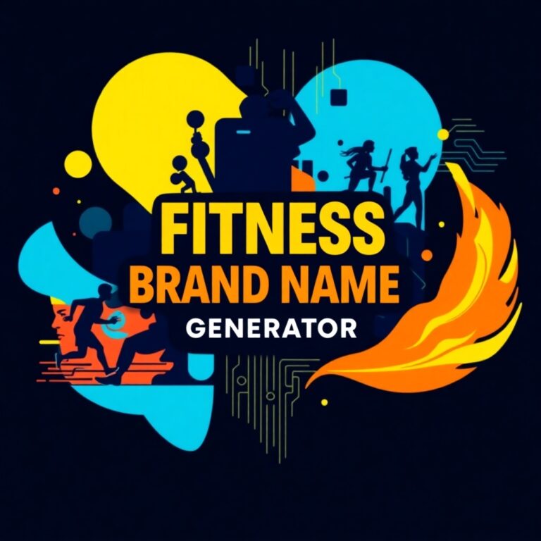 Fitness Brand Name Generator