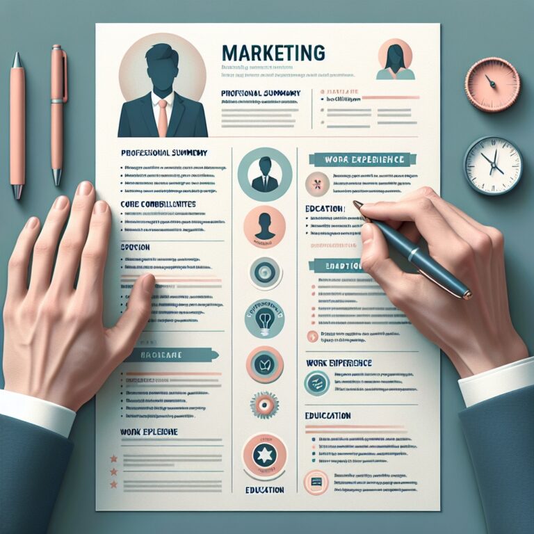 Marketing Resume Generator