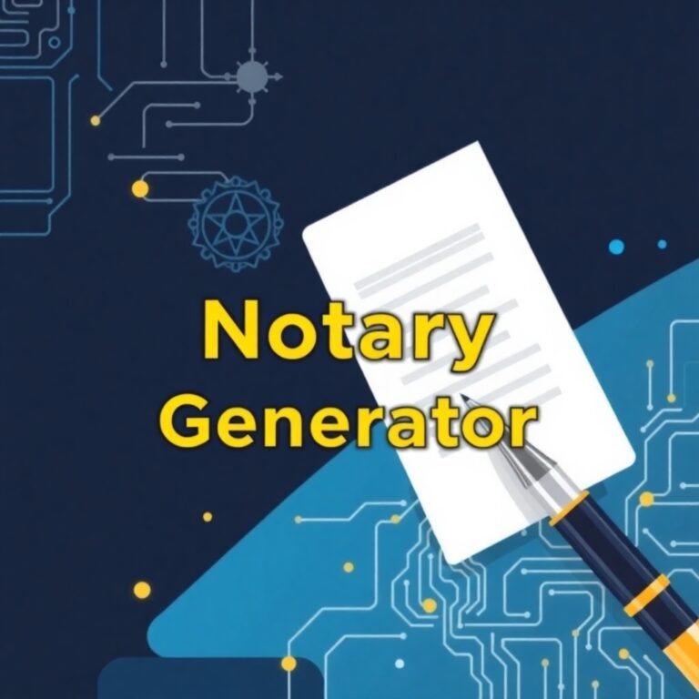 Notary Business Name Generator