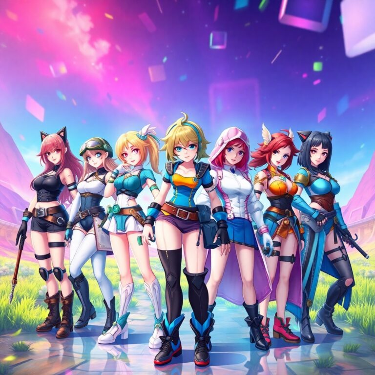 Random Female Video Game Character Generator