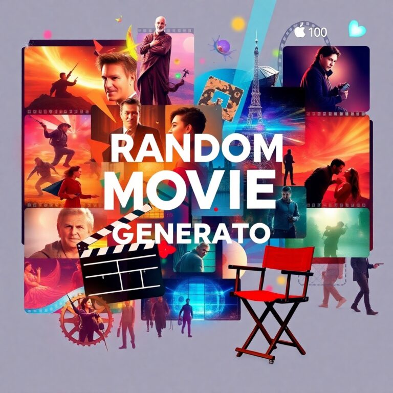 Random Movie Scene Generator