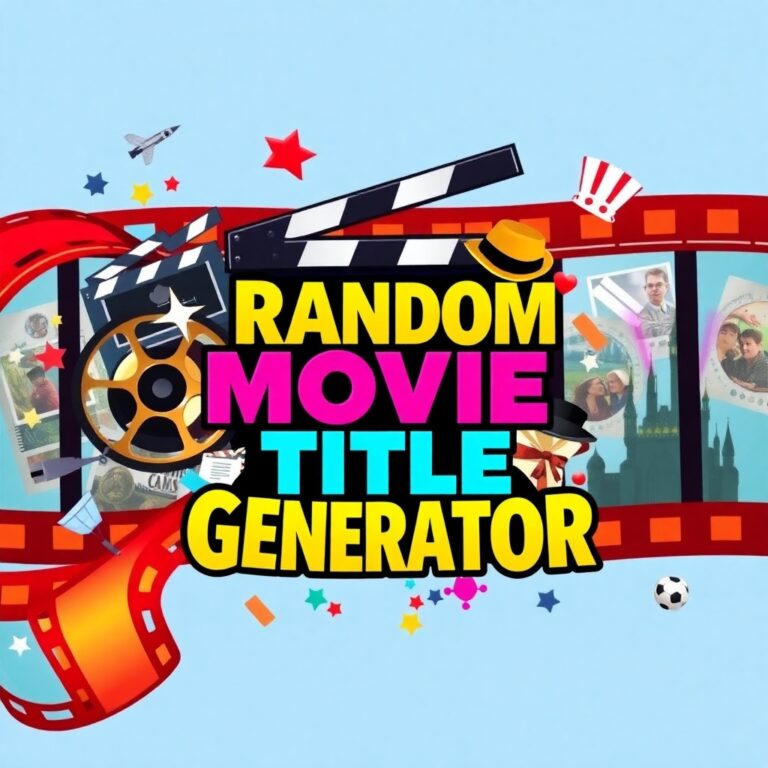 Random Movie Title Generator