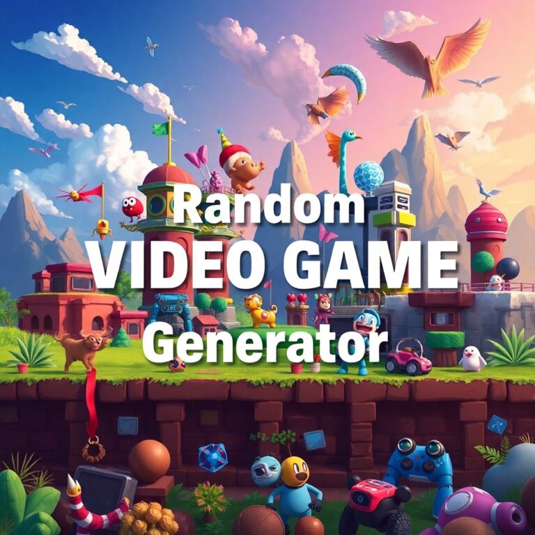 Random Video Game Name Generator
