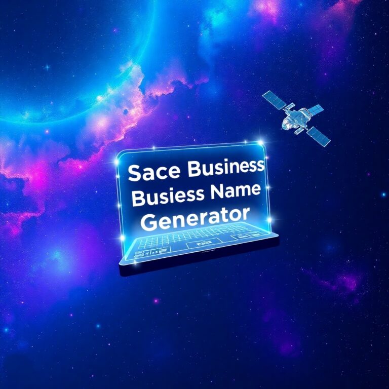 Space Business Name Generator