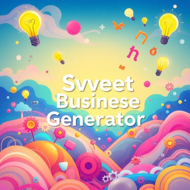 Sweet Business Name Generator