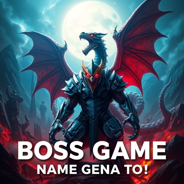 Video Game Boss Name Generator