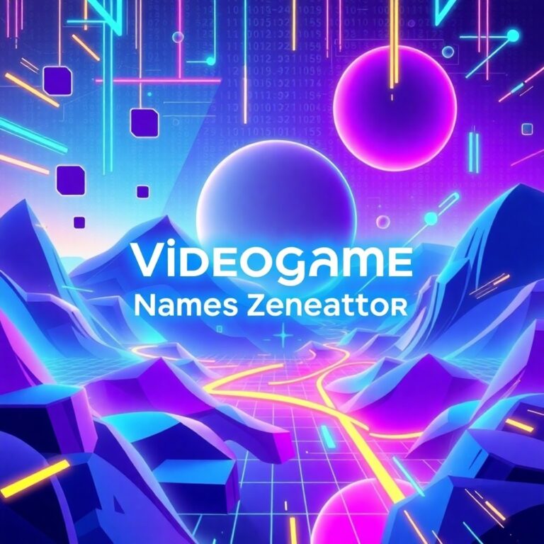 Videogame Name Generator