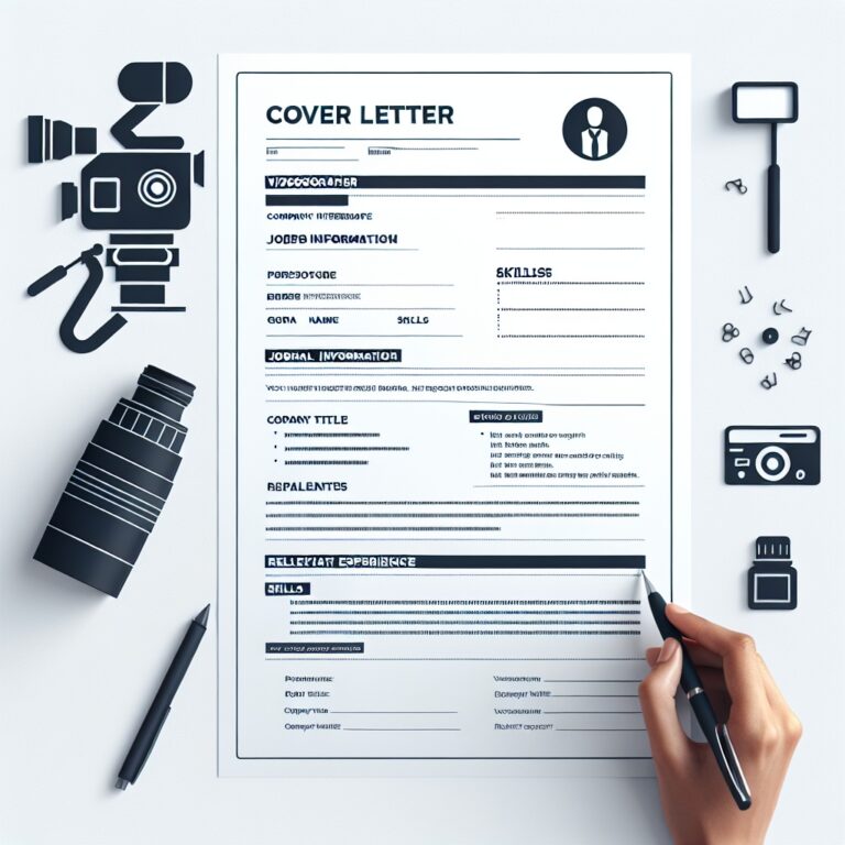 Videographer Cover Letter Generator