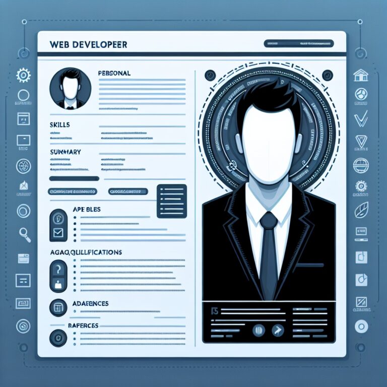 Web Developer Resume Generator