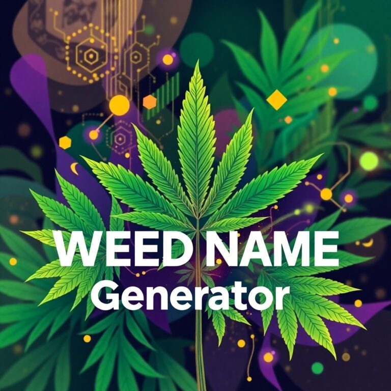Weed Brand Name Generator