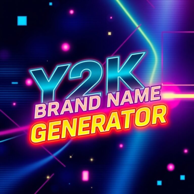 Y2k Brand Name Generator