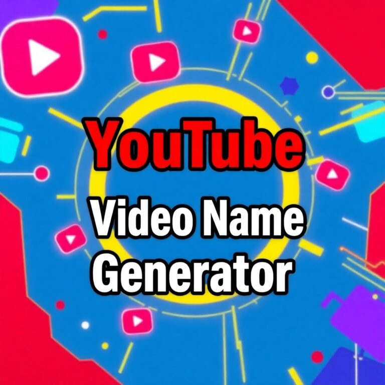 Youtube Video Name Generator