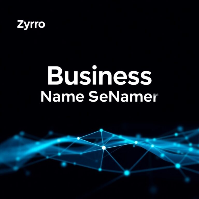 Zyro Business Name Generator